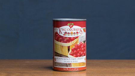 Canned Tart Cherries in Water pitted