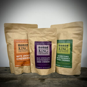 Dried cherry sampler from King Orchards