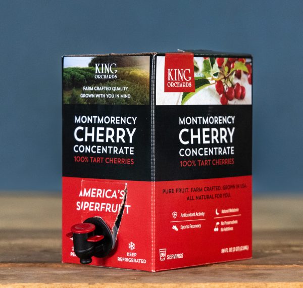 3 Quart (96 oz.) Box Montmorency Tart Cherry Concentrate