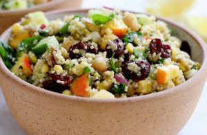 Tart cherry couscous salad