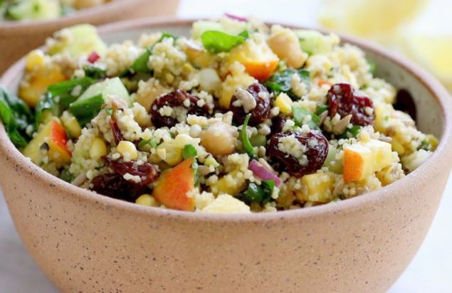 Couscous Summer Salad with Montmorency Tart Cherries – King Orchards