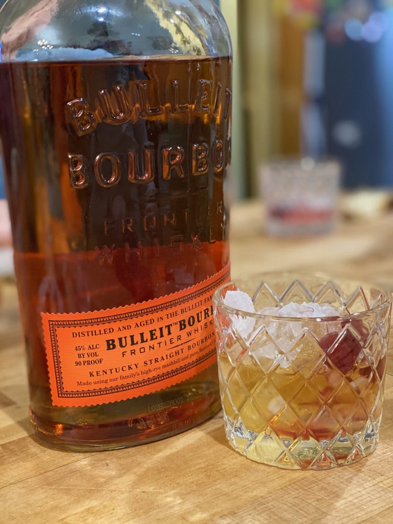 Old fashioned made with King Orchards frozen tart cherries