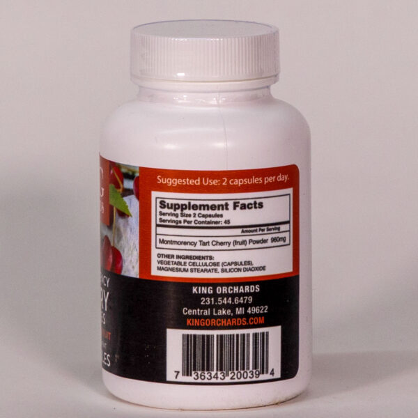 Montmorency Cherry Capsules 90 Count - Image 2